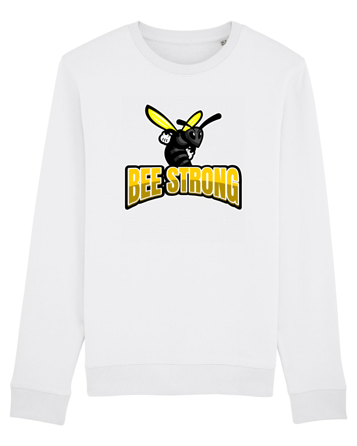 Bluză mânecă lungă Unisex Rise White