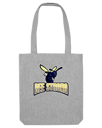 Bee Strong Heather Grey