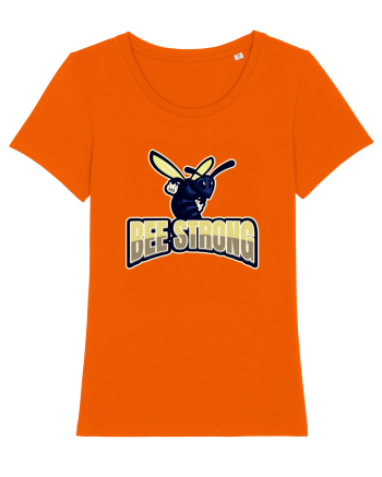 Bee Strong Bright Orange