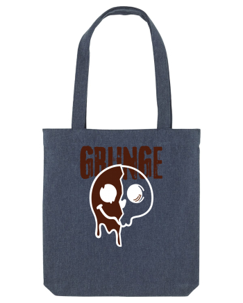 Grunge Music Smiley Midnight Blue
