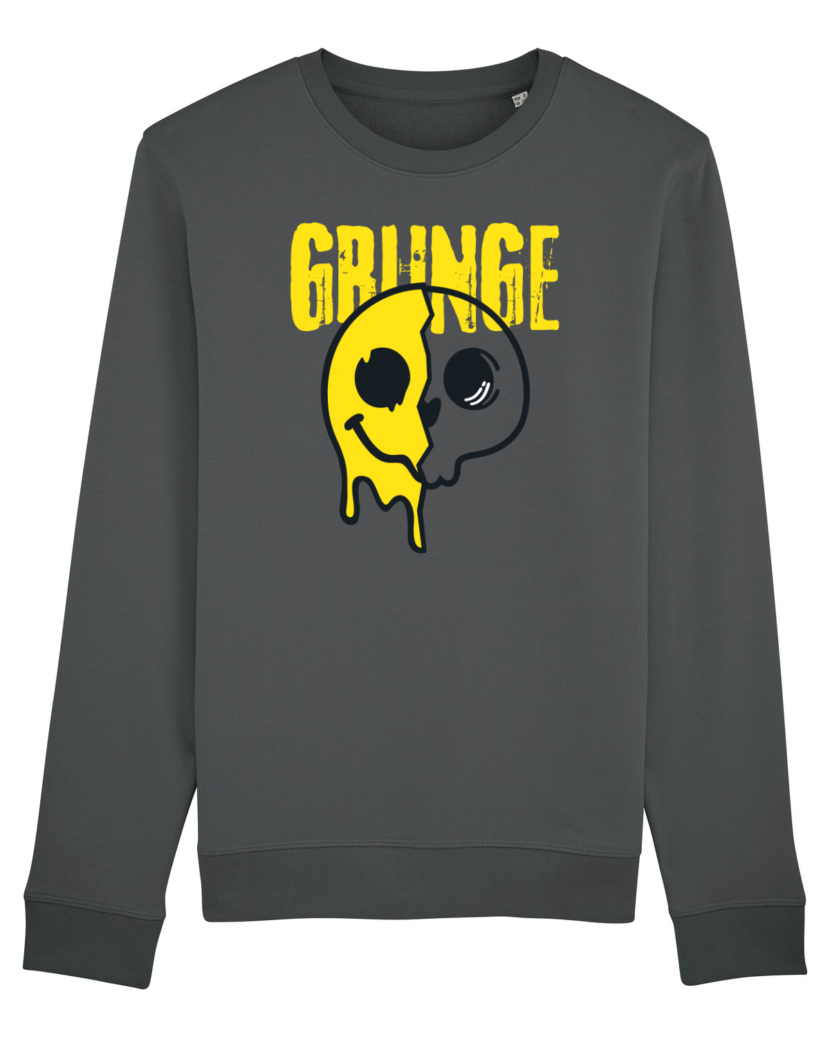 Bluză mânecă lungă Unisex Rise Anthracite
