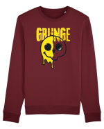 Grunge Music Smiley Bluză mânecă lungă Unisex Rise