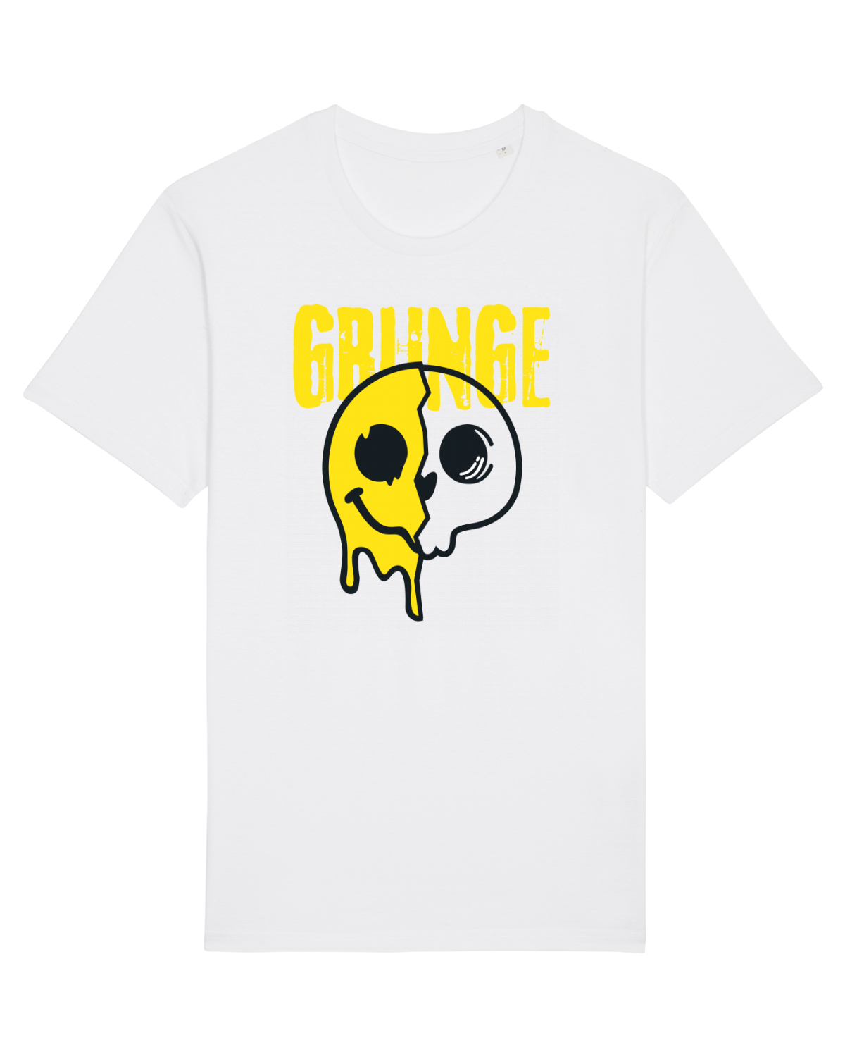 Tricou mânecă scurtă Unisex Rocker White