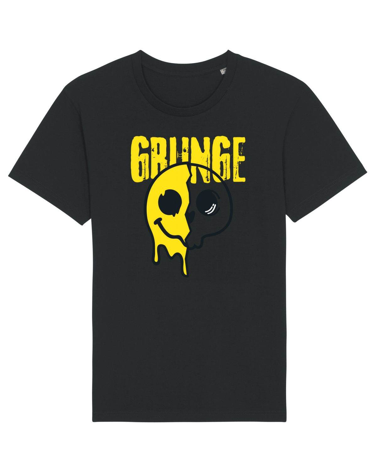 Tricou mânecă scurtă Unisex Rocker Black