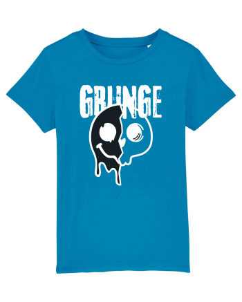 Grunge Music Smiley Azur
