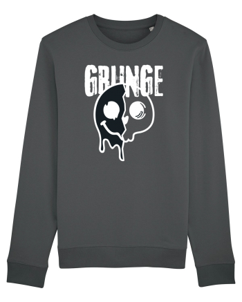 Grunge Music Smiley Anthracite