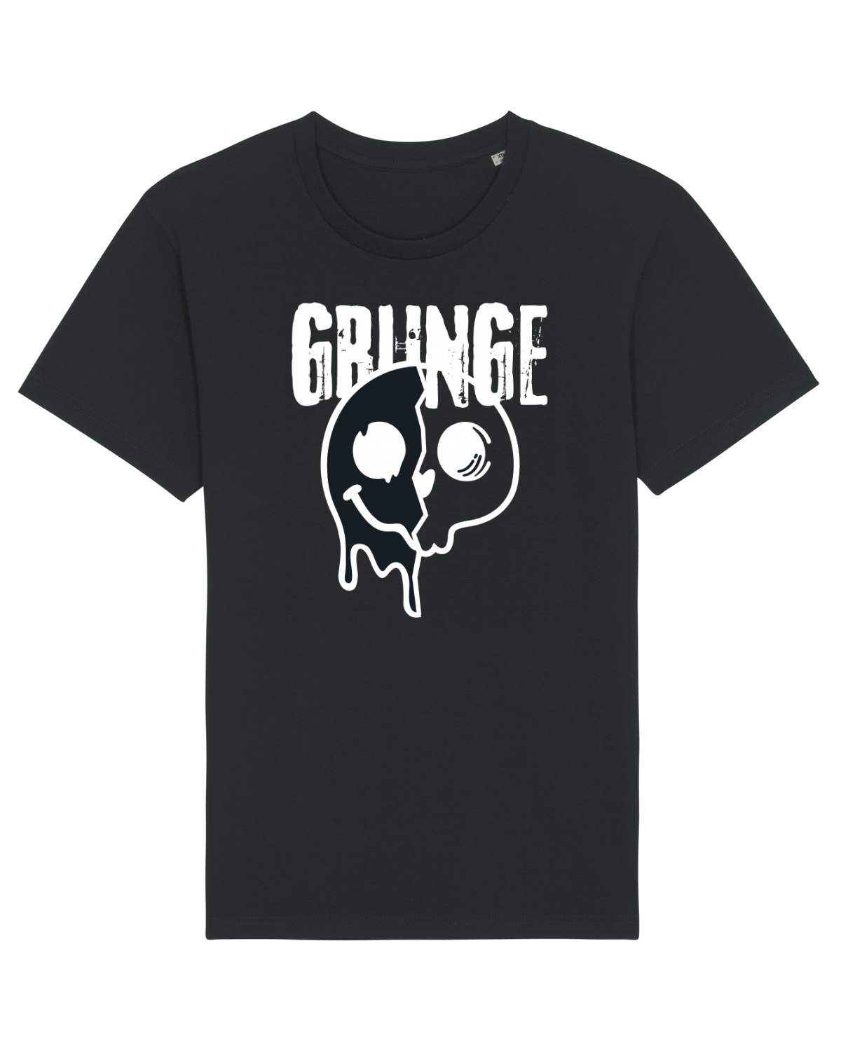 Tricou mânecă scurtă Unisex Rocker Black