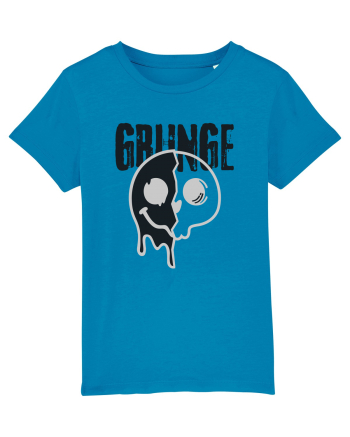 Grunge Music Smiley Azur