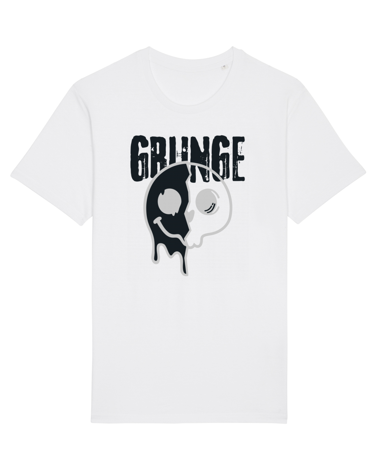Tricou mânecă scurtă Unisex Rocker White