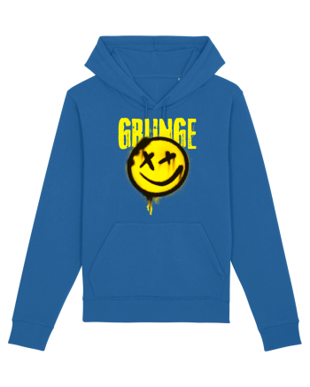 Grunge Music Smiley Royal Blue