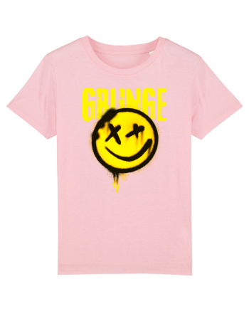 Grunge Music Smiley Cotton Pink