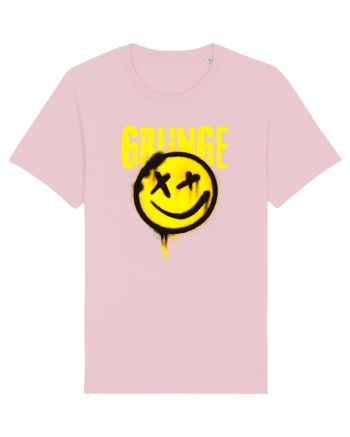 Grunge Music Smiley Cotton Pink