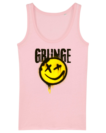 Grunge Music Smiley Cotton Pink