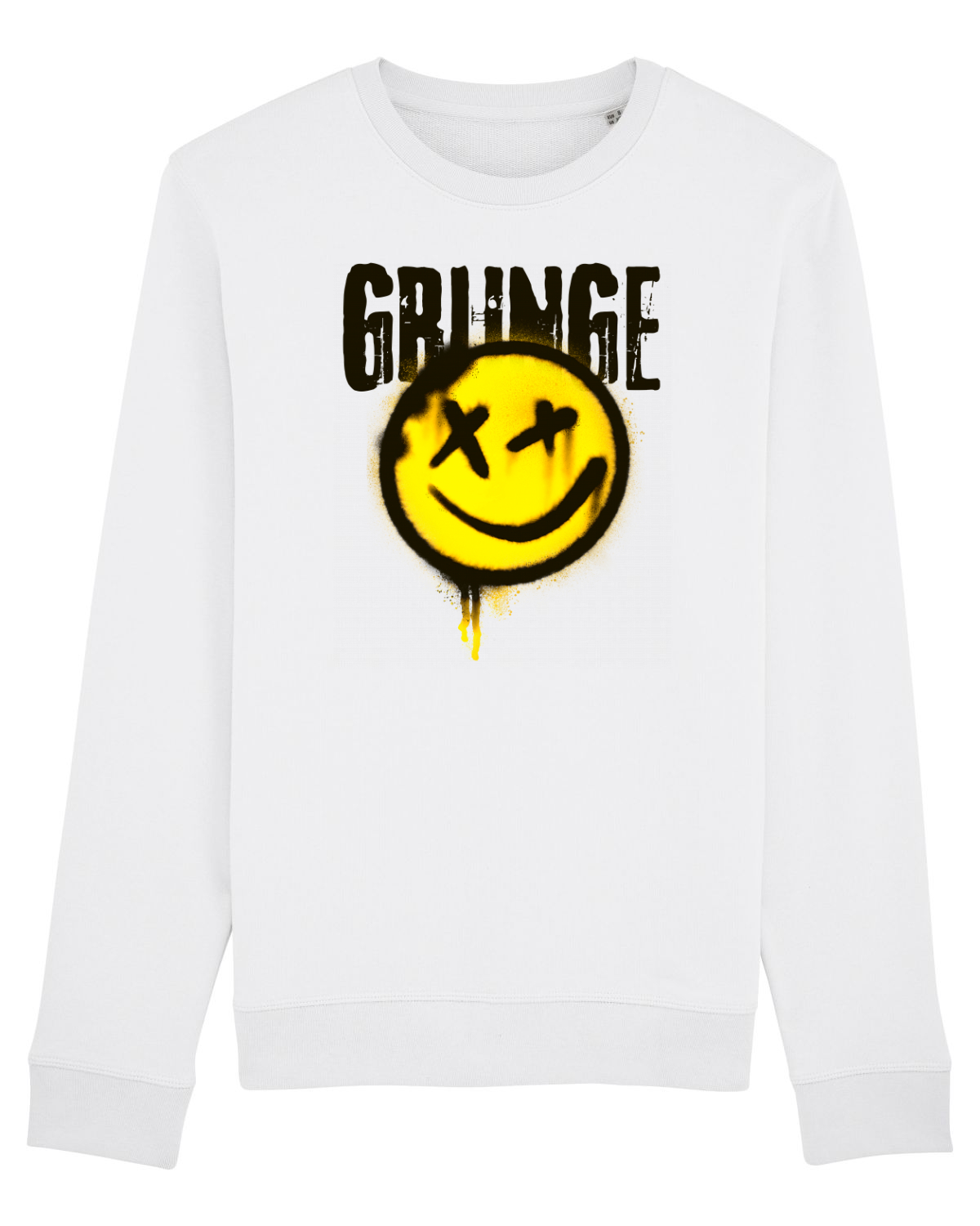 Bluză mânecă lungă Unisex Rise White
