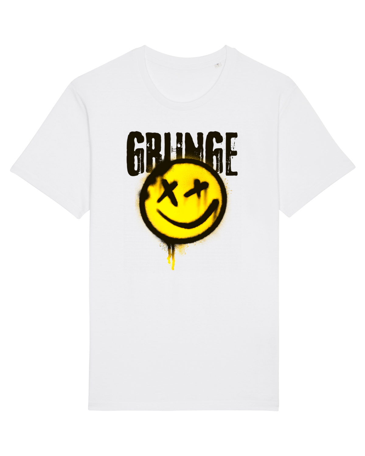 Tricou mânecă scurtă Unisex Rocker White