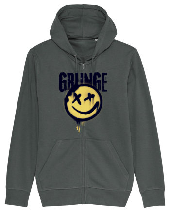 Grunge Music Smiley Anthracite
