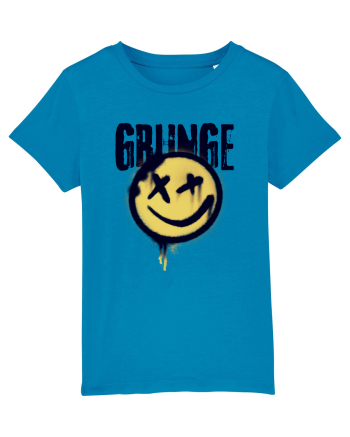 Grunge Music Smiley Azur