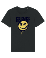 Grunge Music Smiley Tricou mânecă scurtă Unisex Rocker