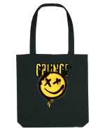 Grunge Music Smiley Sacoșă textilă