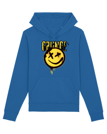 Grunge Music Smiley Royal Blue