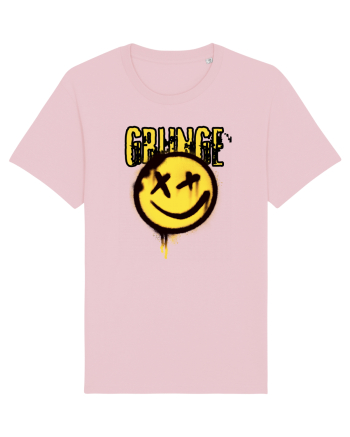 Grunge Music Smiley Cotton Pink