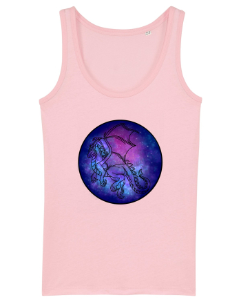 Galaxy Dragon Cotton Pink