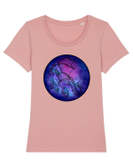 Galaxy Dragon Tricou mânecă scurtă guler larg fitted Damă Expresser