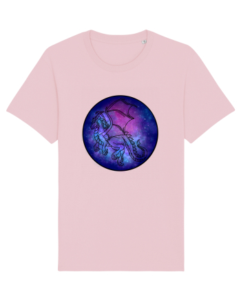 Galaxy Dragon Cotton Pink