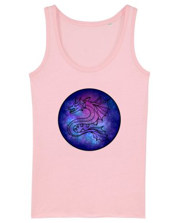 Galaxy Dragon Cotton Pink