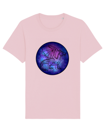 Galaxy Dragon Cotton Pink
