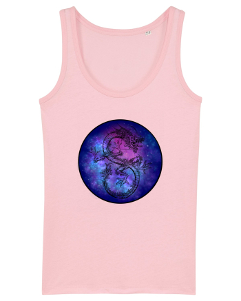 Galaxy Dragon Cotton Pink