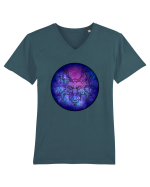 Galaxy Dragon Tricou mânecă scurtă guler V Bărbat Presenter
