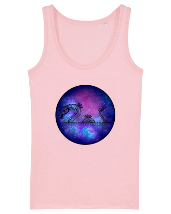 Galaxy Dragon Cotton Pink