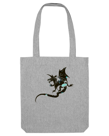 Galaxy Dragon Heather Grey