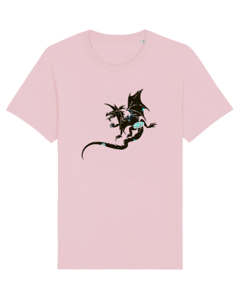 Galaxy Dragon Cotton Pink