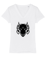 Galaxy Dragon Tricou mânecă scurtă guler V Damă Evoker