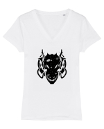 Galaxy Dragon Tricou mânecă scurtă guler V Damă Evoker