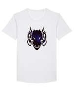 Galaxy Dragon Tricou mânecă scurtă guler larg Bărbat Skater