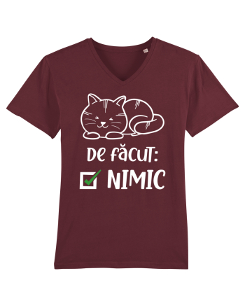 De făcut - NIMIC Burgundy