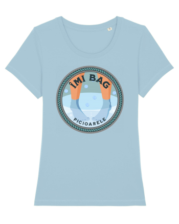 Îmi bag picioarele Sky Blue