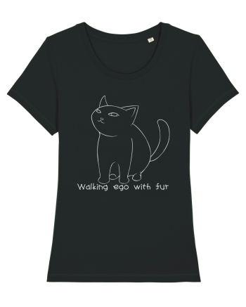 Walking Ego with Fur Black