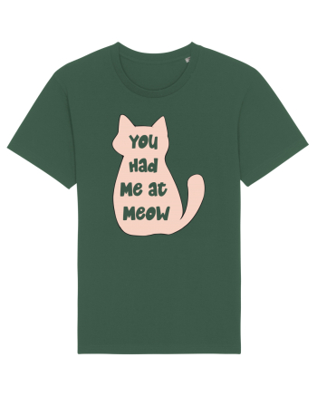 You had Me at Meow Bottle Green