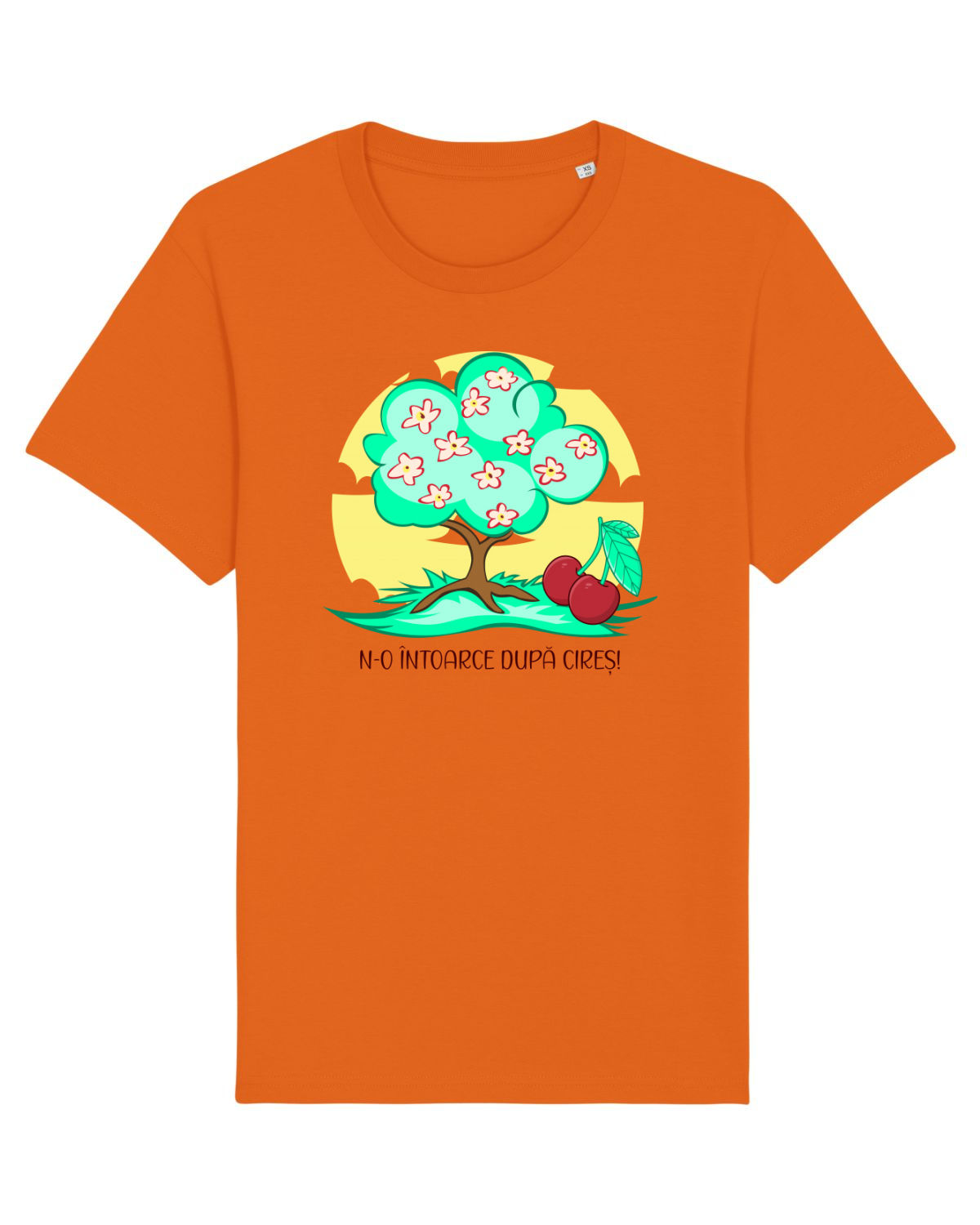 Tricou mânecă scurtă Unisex Rocker Bright Orange