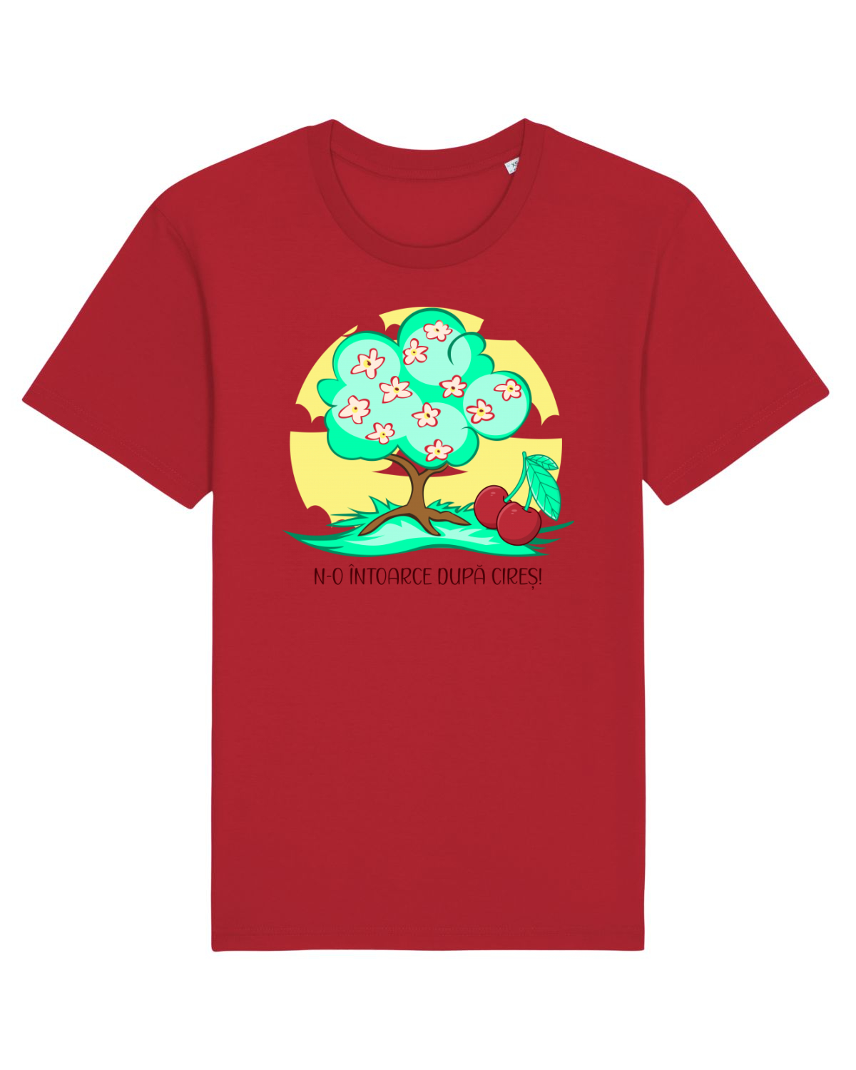 Tricou mânecă scurtă Unisex Rocker Red