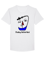 Finding Netheland Tricou mânecă scurtă guler larg Bărbat Skater