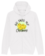Go into my chickens Hanorac cu fermoar Unisex Connector