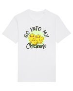 Go into my chickens Tricou mânecă scurtă Unisex Rocker