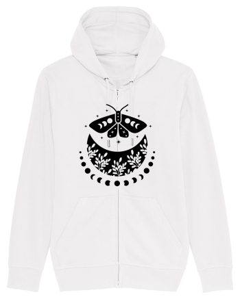 Mystic Moth Black White