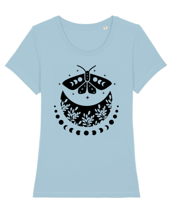 Mystic Moth Black Sky Blue