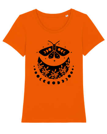 Mystic Moth Black Bright Orange